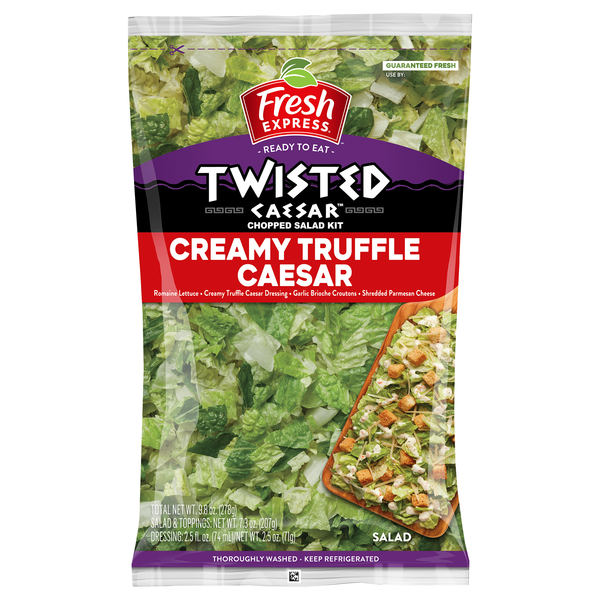 Fresh Express Twisted Caesar Creamy Truffle Caesar Chopped Salad Kit