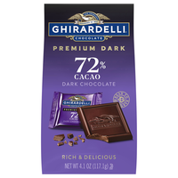 Ghirardelli Intense Dark Chocolate Candy Squares 72% Cacao