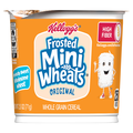 Kellogg's Frosted Mini Wheats Original High Fiber Whole Grain Cereal Cup