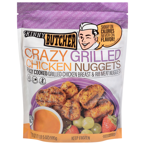 Skinny Butcher Crazy Grilled Chicken Nuggets Frozen