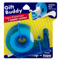 Brite Concepts Gift Buddy Tape Dispenser + Paper Cutter