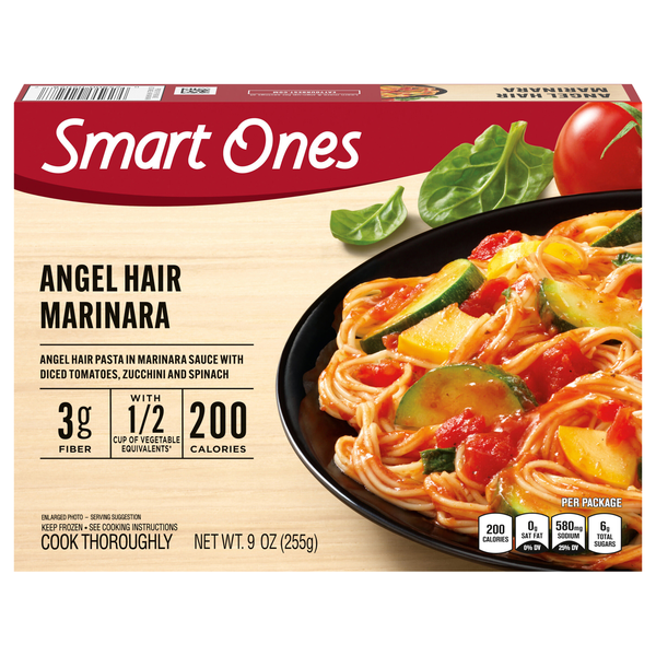Smart Ones Angel Hair Marinara Frozen Meal