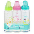 Evenflo Standard Classic Prints Feeding Bottle 8 oz 0+m