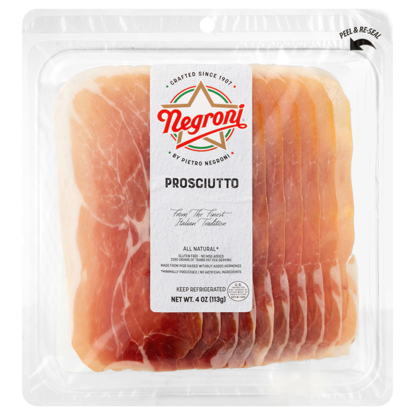 Negroni Prosciutto Sliced