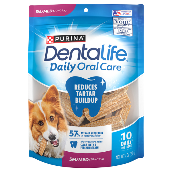 Save on Purina Dentalife Daily Oral Care Small/Medium Dog Treats 10