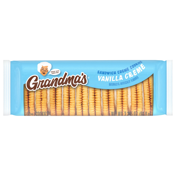 Grandma's Cookies Vanilla Cremes Sandwich Cookies