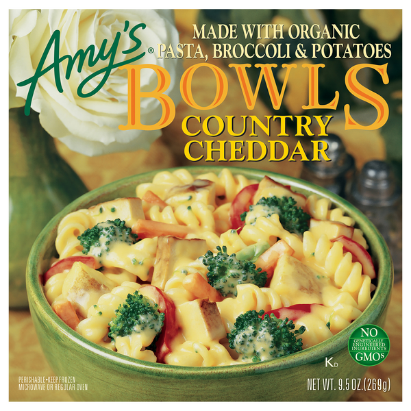 Amy's Bowls Organic Country Cheddar Frozen Meal