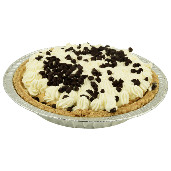 Hannaford Bakery Peanut Butter Creme Pie 8 Inch