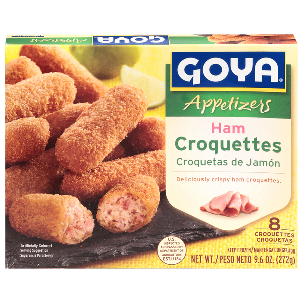 Goya Ham Croquettes - 8 ct Frozen