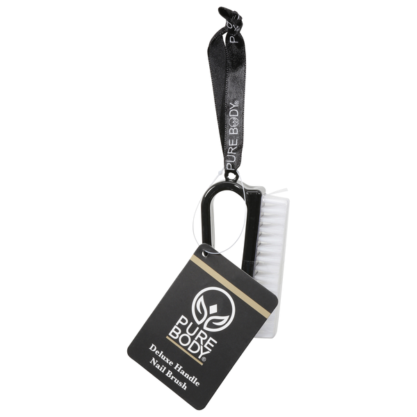 Pure Body Deluxe Handle Nail Brush Black