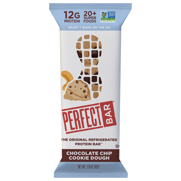 Save on Perfect Bar Chocolate Chip Cookie Dough Protein Bar