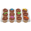 Food Lion Bakery Traditional Yellow Mini Cupcakes w/Chocolate Frosting