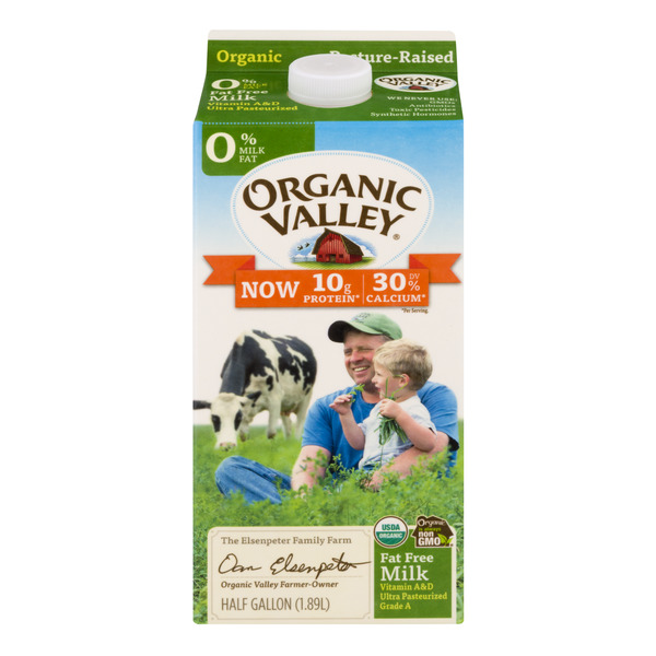 Save On Organic Valley Fat Free Milk Order Online Delivery Giant