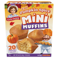 Little Debbie Fall Pumpkin Spice Mini Muffin Pouches - 5 ct