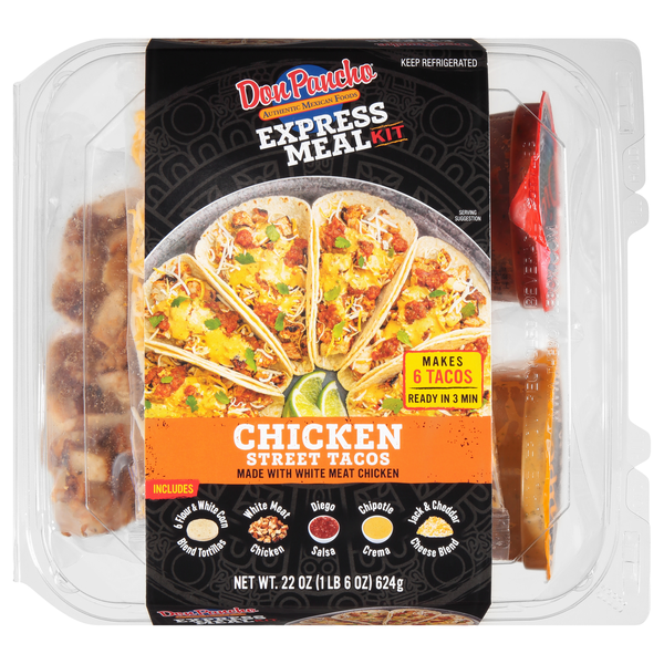 Don Pancho Express Meal Kit Chicken Street Tacos