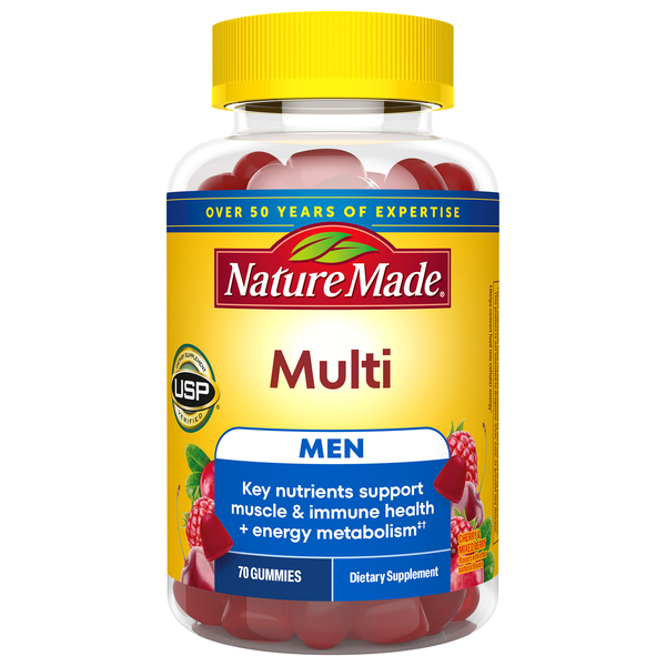 Nature Made for Him Cherry/Mixed Berry Multi Gummies