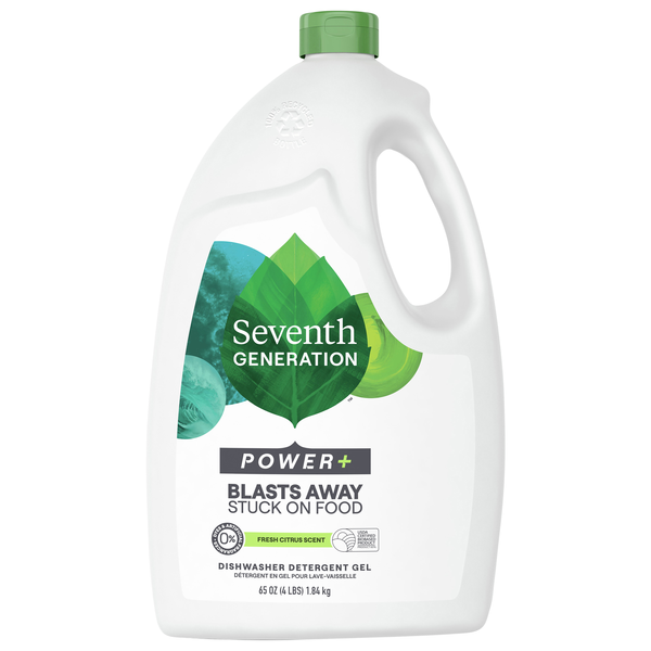 Seventh Generation Ultra Power Plus Citrus Scent Dishwasher Detergent Gel
