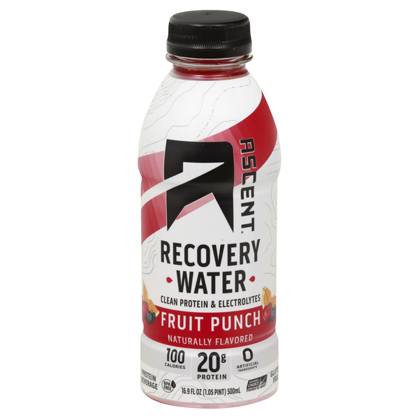 ascent protein recovery water stores
