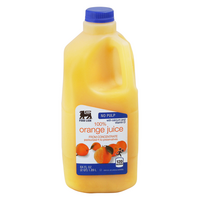 Food Lion No Pulp Calcium & Vitamin D 100% Orange Juice