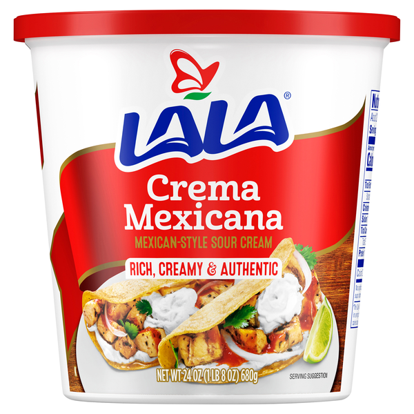Lala Crema Mexicana Mexican-Style Sour Cream