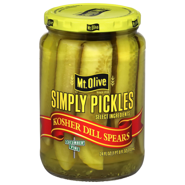 Mt. Olive Simply Pickles Kosher Dill Spears