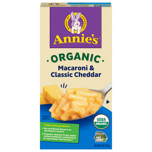 Annie's Organic Classic Cheddar Macaroni & Cheese