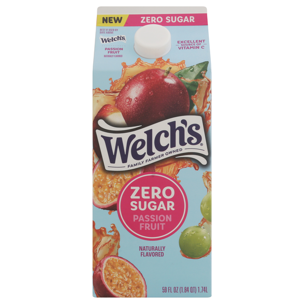 Save on Welch's Zero Sugar Passion Fruit Juice Drink Order Online