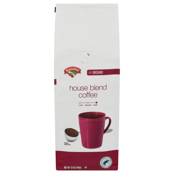 Hannaford House Blend Dark Roast Ground Coffee