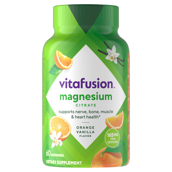vitafusion Natural Tropical Citrus Adult Magnesium Gummies