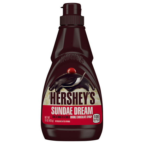 Hershey's Sundae Dream Double Chocolate Flavored Syrup