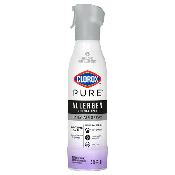 Clorox Pure Allergen Neutralizer Nighttime Calm Daily Air Spray