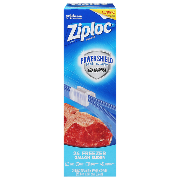 Save on Ziploc Slider Gallon Freezer Bags Order Online Delivery Giant