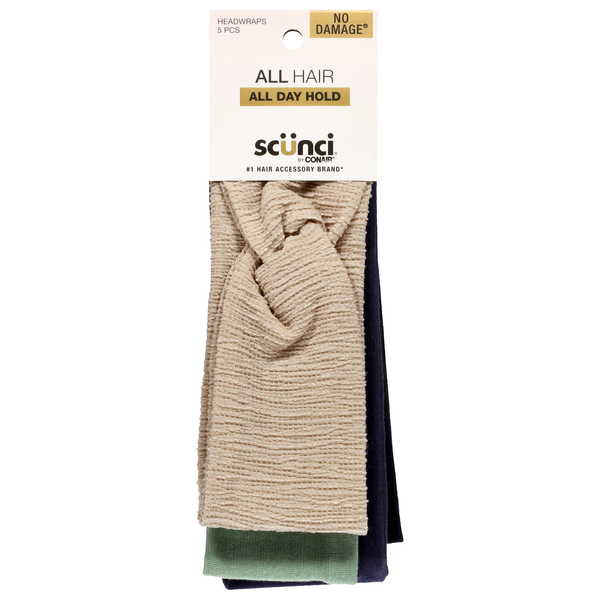 Scunci No Damage All Hair Headwraps Assorted Colors