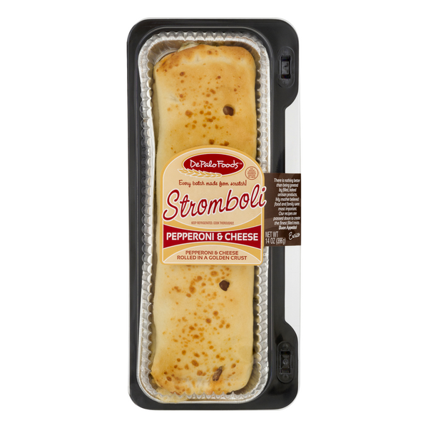 De Palo Foods Stromboli Pepperoni & Cheese
