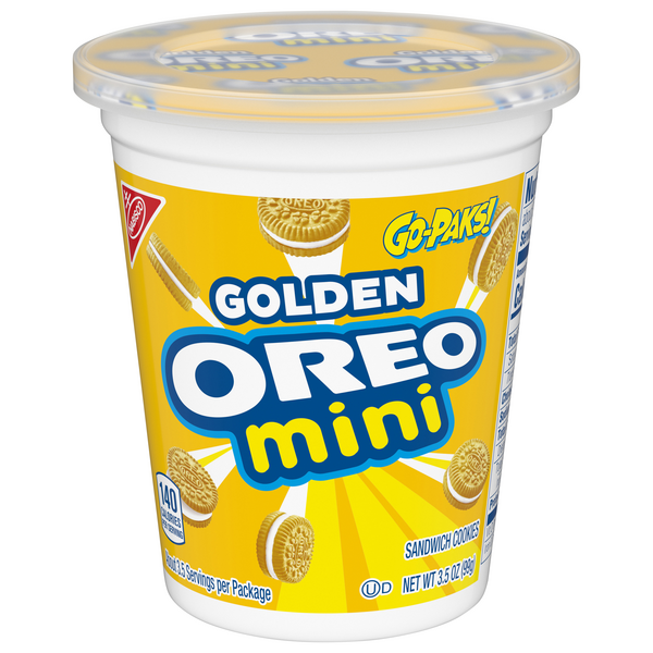 OREO Mini Golden Sandwich Cookies Go-Paks!