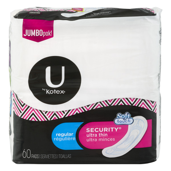 Save On U By Kotex Security Ultra Thin Pads Regular Length Order Online Delivery Stop Shop