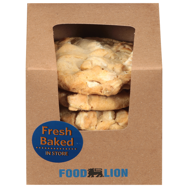 Food Lion Bakery Gourmet Macadamia Nut Cookies