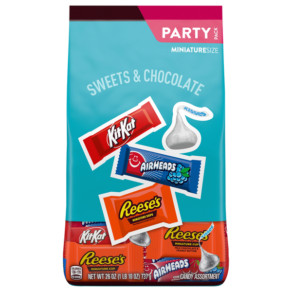 Hershey's Miniature Size Assorted Candy Party Pack