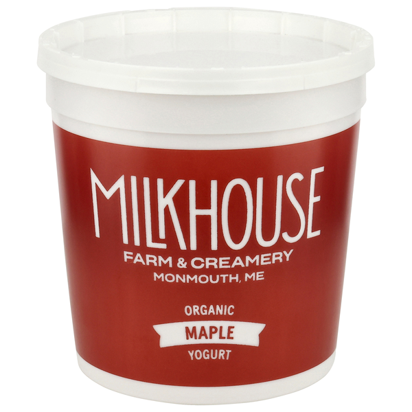 Milkhouse Farm & Creamery Organic Maple Yogurt