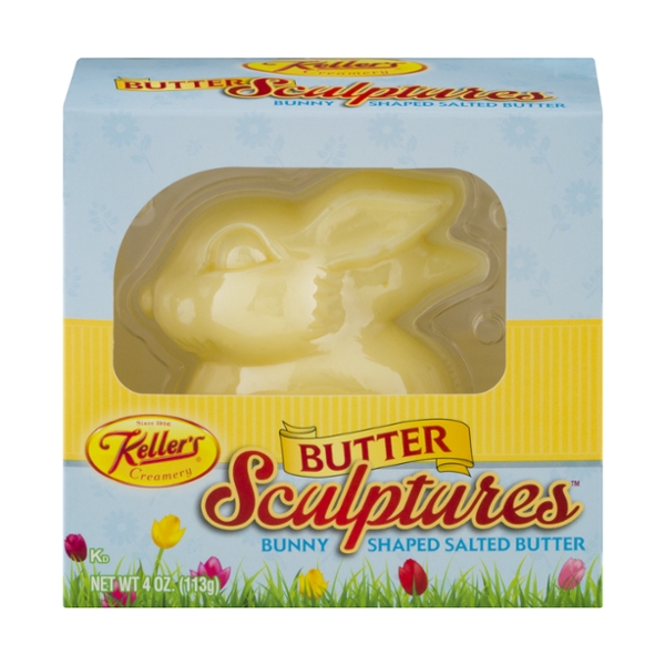Save on Keller's Butter Sculptures Bunny Salted Order Online Delivery