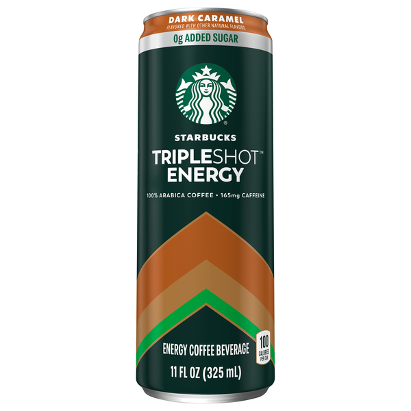 Starbucks TripleShot Energy Dark Caramel Coffee Beverage