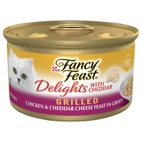Fancy Feast Delights with Cheddar Grilled Chicken Wet Cat Food