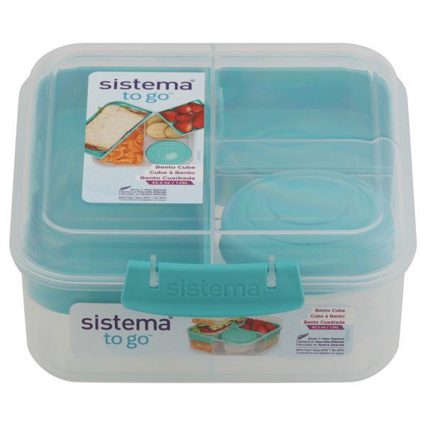Sistema To Go Bento Cube Blue