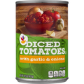 Our Brand Diced Tomatoes with Garlic & Onions