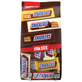 SNICKERS Chocolate Variety Mix Fun Size Candy Bars Party Size