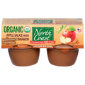 North Coast Organic No Sugar Added Cinnamon Applesauce Cups - 4 ct