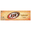 A&W Cream Soda Caffeine Free - 12 pk