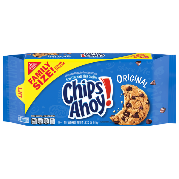 Save on Nabisco Chips Ahoy! Chocolate Chip Cookies Original Family Size