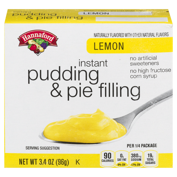 Hannaford Instant Pudding & Pie Filling Lemon
