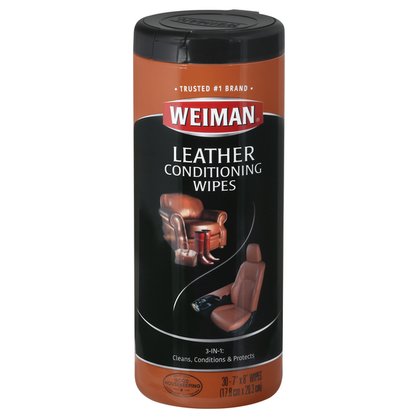 Save on Weiman Leather Conditioning Wipes Order Online Delivery Stop & Shop